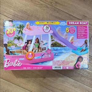 Barbie Dream Boat with Slide and Accessories